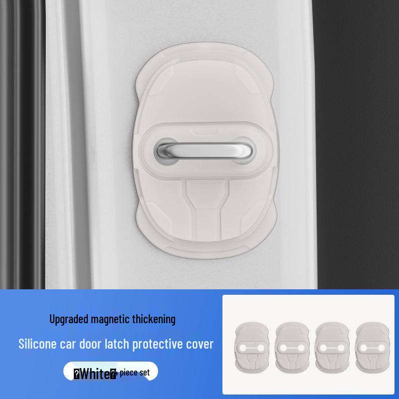 Zeekr Car Door Lock Buckle Protection Pad - Silent Anti-collision Rubber Sleeve