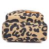 Fashion Leopard Print Soft Leather Women's Chest Bag