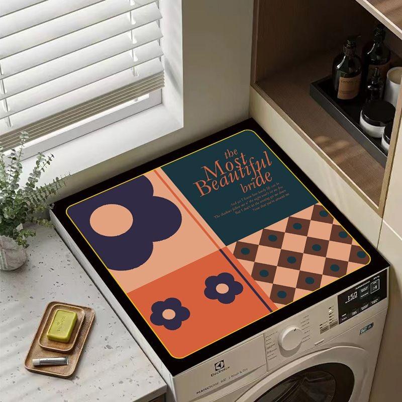 Washing Machine No Wash, Water Absorption, Dirt Resistant Soft Pad, Sun Protection, Scratch Resistant Table Mat