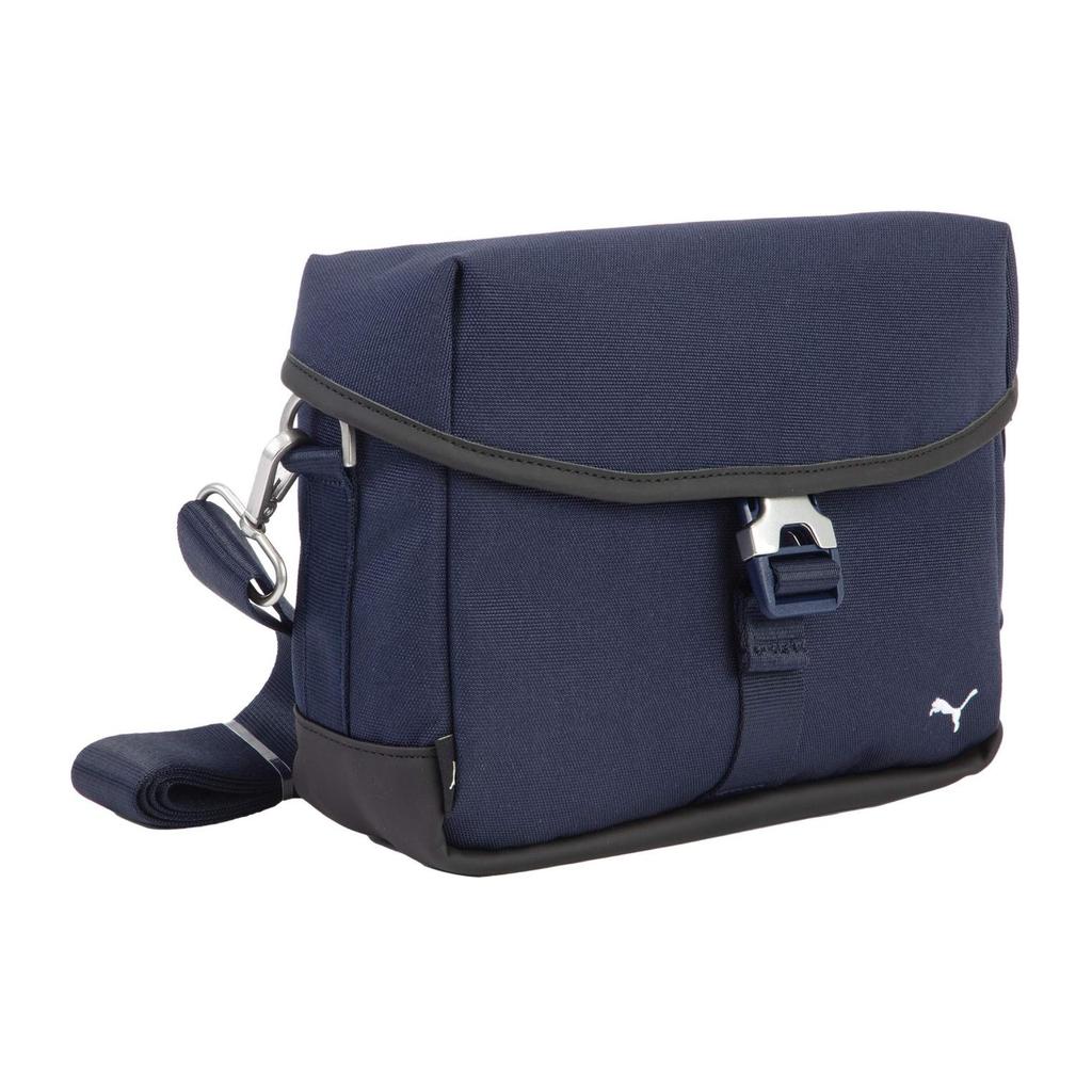 New PUMA Fabric Camera Bag Shoulder Bag Crossbody Bag Regular Unisex Marine Blue 090304-01