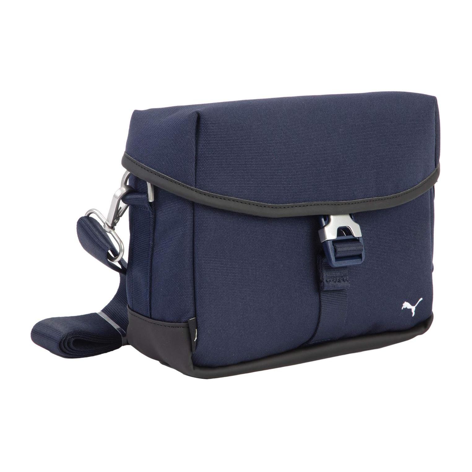 

Новая тканевая сумка для камеры PUMA, сумка через плечо, сумка кроссбоди, обычная, унисекс, морской синий 090304-01 22.1*8.9*19.1CM
