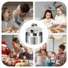 Stainless Steel Cake Mold Round Mold Pressure Plate With Push Piece Rustproof Baking Cake Rings Onigiri Bento Sushi Baking Tool