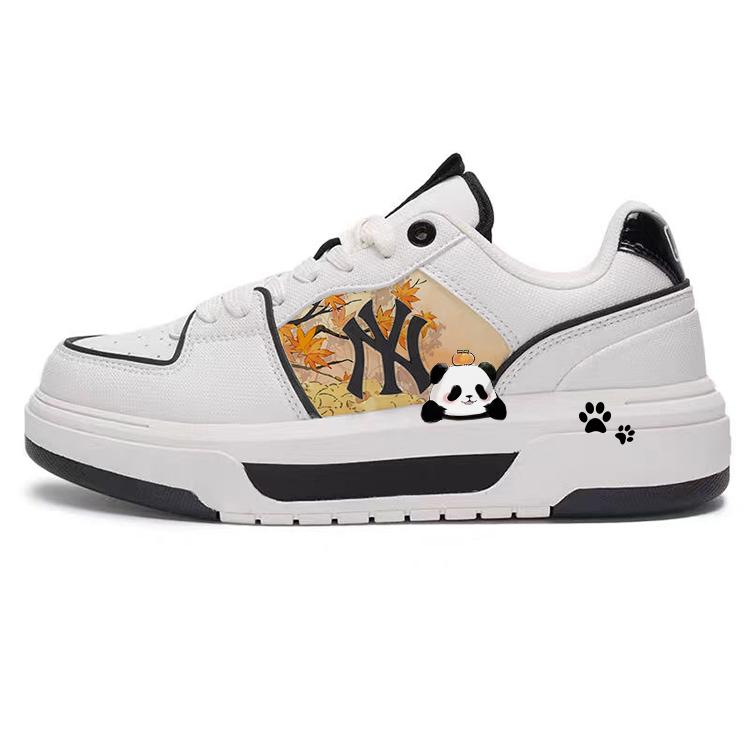 

MLB Chunky Liner Slip Resistant Cushioning Abrasion Resistant Low top Skateboard Shoes Unisex White 3ASXCBS4N-50WHS(Team56-) 38.5