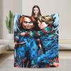 Halloween Movie Horror Chuckys  Blanket Horror Movie Flannel Awesome Warm Throw Blanket for Chair Covering Sofa  Winter,