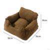Dog Car SUV Seat Pet Bed with Fixed Strap Lightweight Durable Multipurpose Easily Install