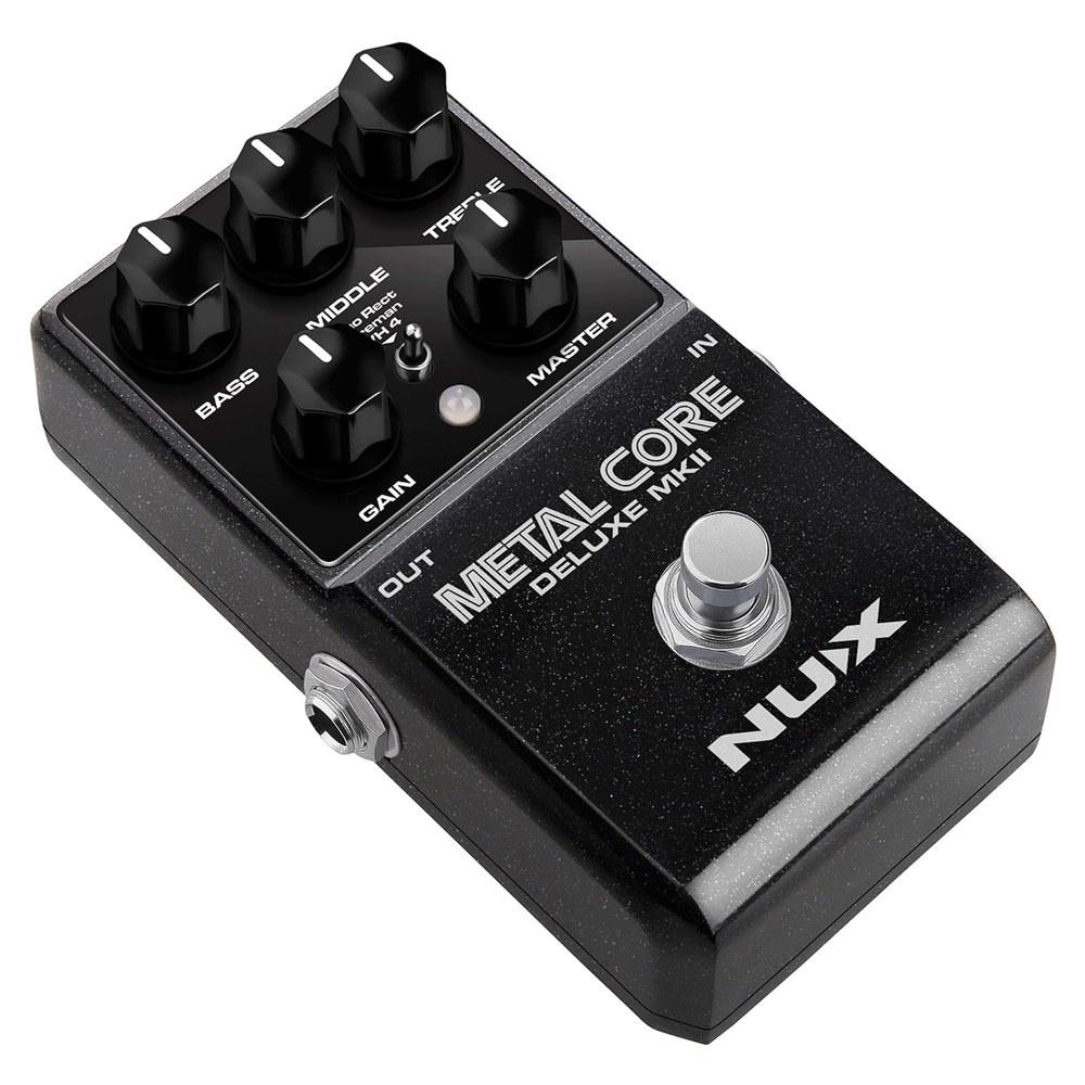 NUX Metalcore Deluxe mkII Pedal with 3 High-Gain Valve Amp Models