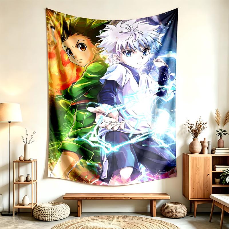 Hunter × Hunter (1) Tapestry Suitable For Decorating Homes Dorms And Bedrooms Soft To The Touch And A Perfect Gift For Friends And Family