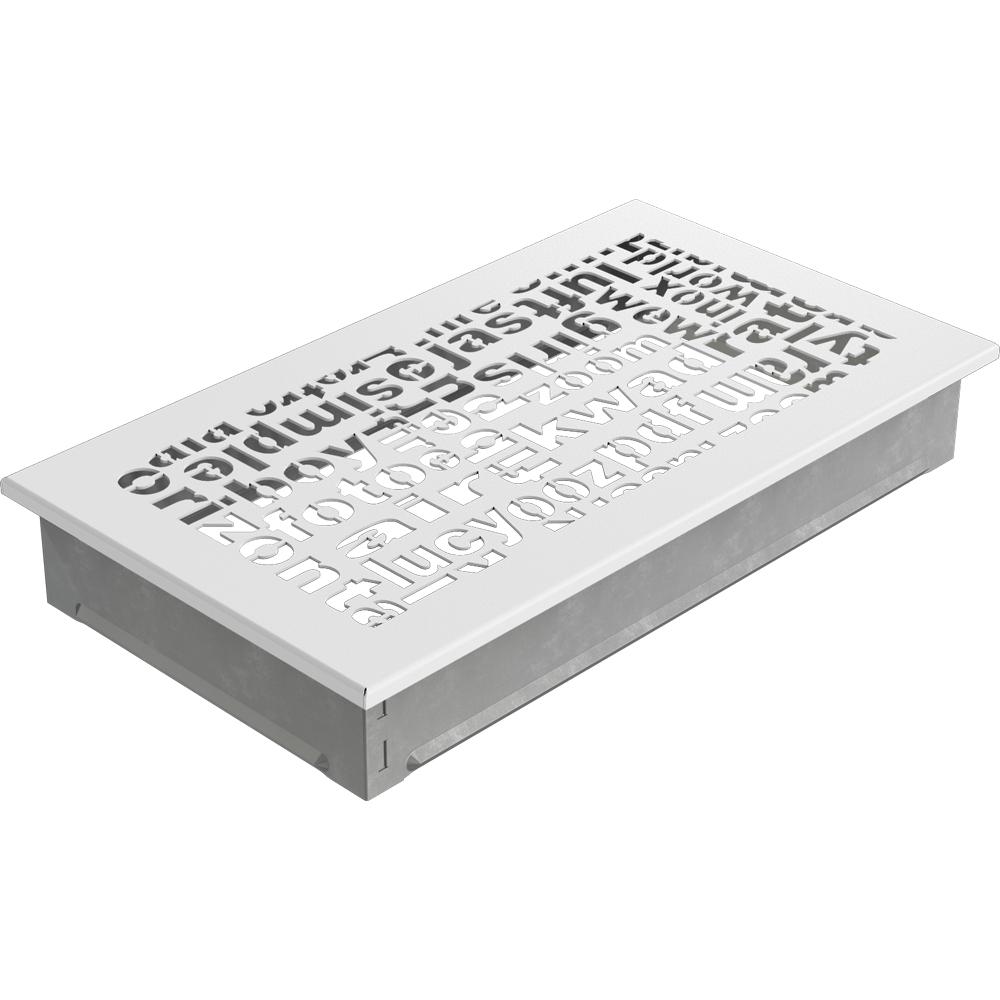 Vent Cover ABC 17x30 white