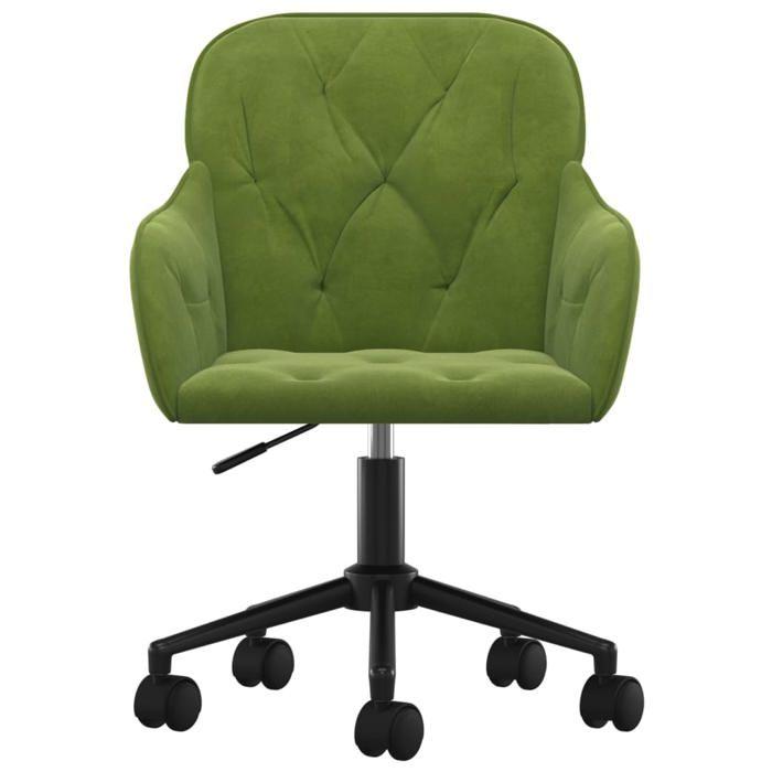 VidaXL Chaise Pivotante de Bureau Chaise d'Ordinateur Fauteuil Pivotant de Bureau Siège de Bureau Meuble de Bureau Intérieur 344870