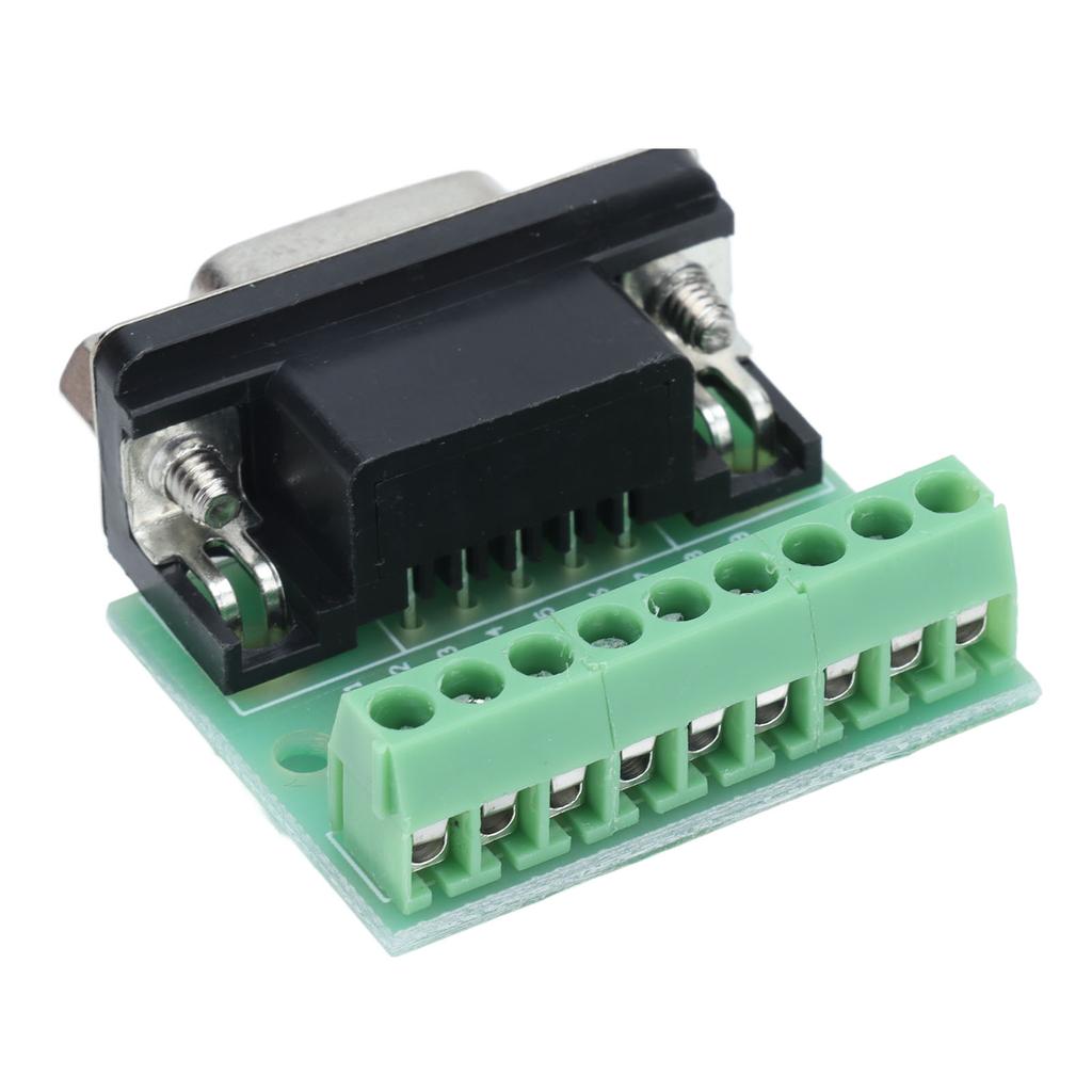 DB9 Female Terminal Breakout Board 9-Positionen-Schraubadapter für RS232 RS485-Anschluss