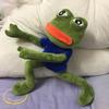 Jucărie de pluș Broască Tristă 45cm Pernă moale umplută Expresie Pepe Broasca Tristă Animal Jucărie de pluș Cadou de ziua de naștere Băieți Fete Cadou de ziua de naștere