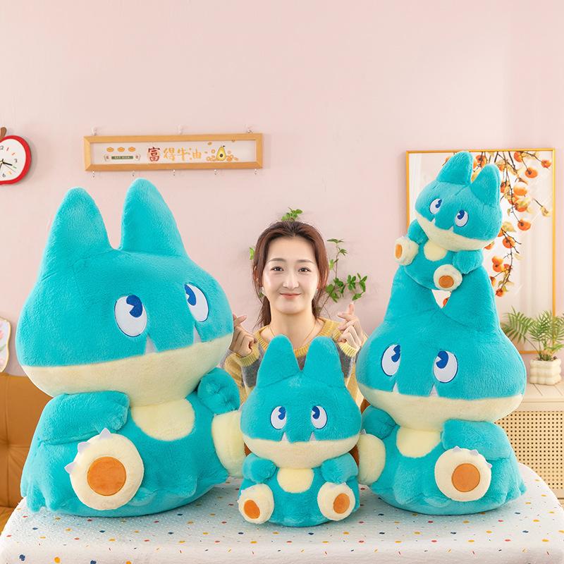 Snorlax Plush Munchlax Toy Doll Pillow Pp Cotton For Kids Collection Bedroom