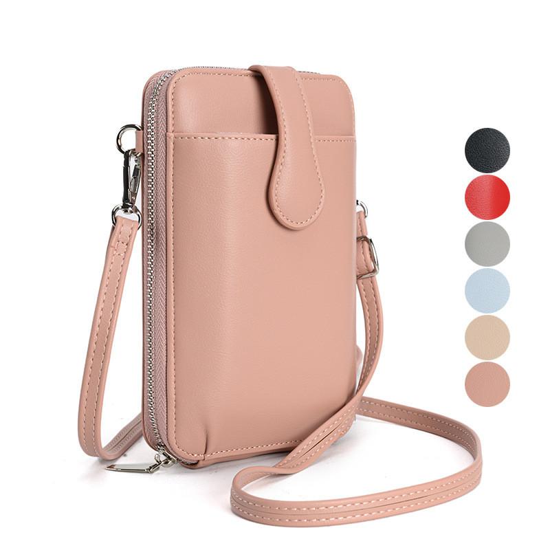 IELGY Ladies Diagonal Bag - Korean Style Retro Fashion with Smartphone Pocket