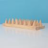 Modern Finger Rings Holder Retro Ring Storage Rack Wood Cone Ring Display Stand  Jewelry Props