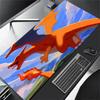 Mouse Pad Anime XXL Gamer Computer Mousepad Gaming Accessories PPokemons Tablet Varmilo Keyboard Edge White Charizard Mausepad