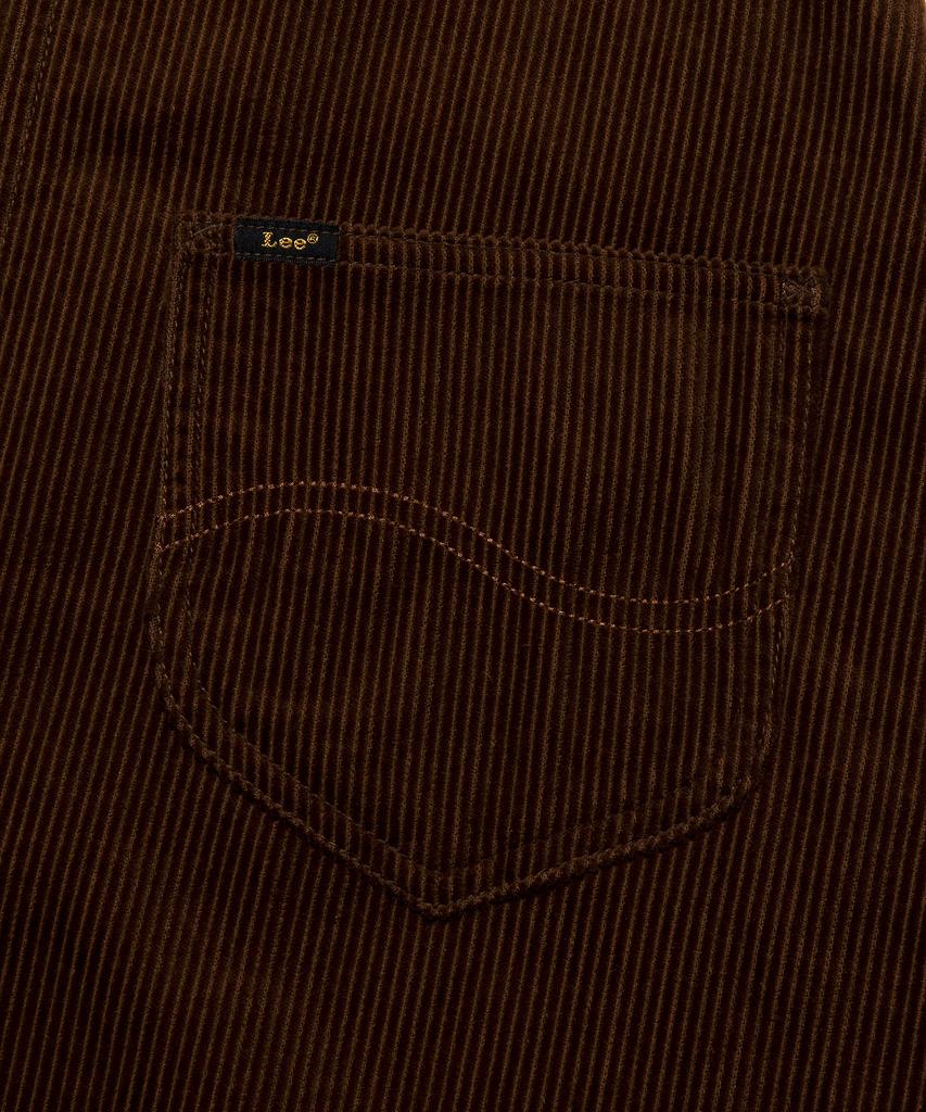 Lee Corduroy Overalls Dress Brown