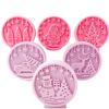 New Christmas Candle Silicone Mold 3D Relief Santa Claus Snowman Tree Car Craft Resin Gypsum Soap Mould DIY Candle Making Tools