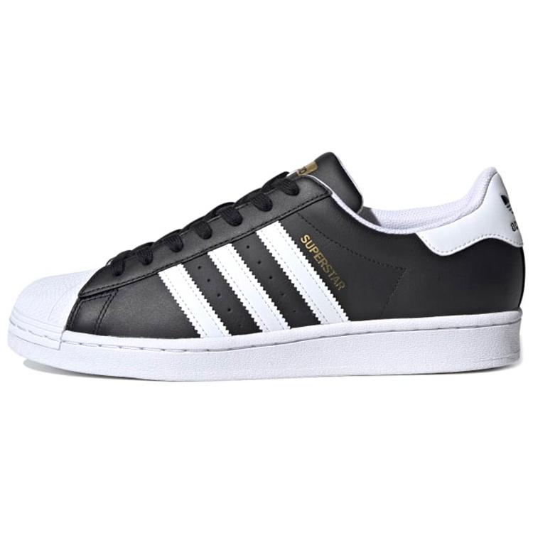 adidas Originals Superstar Shoes Black White Gold Men s FX2331 EU 35⅔