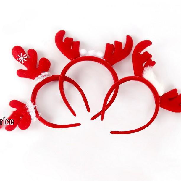 

Різдвяний обруч з оленячими рогами: Святкові Вечірні Аксесуари та Дитячі Подарунки