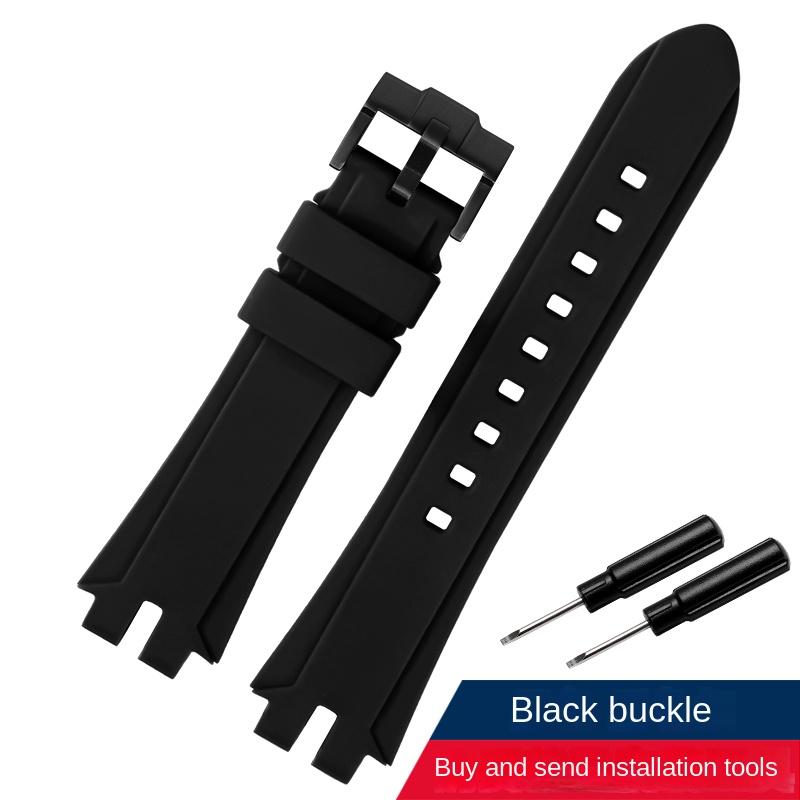 For Casio PROTREK watch strap PRW-6100Y PRW-3000 PRW-3100 PRW-6000Y/YT/FC-1 Men silicone watchband Stainless steel watch buckle