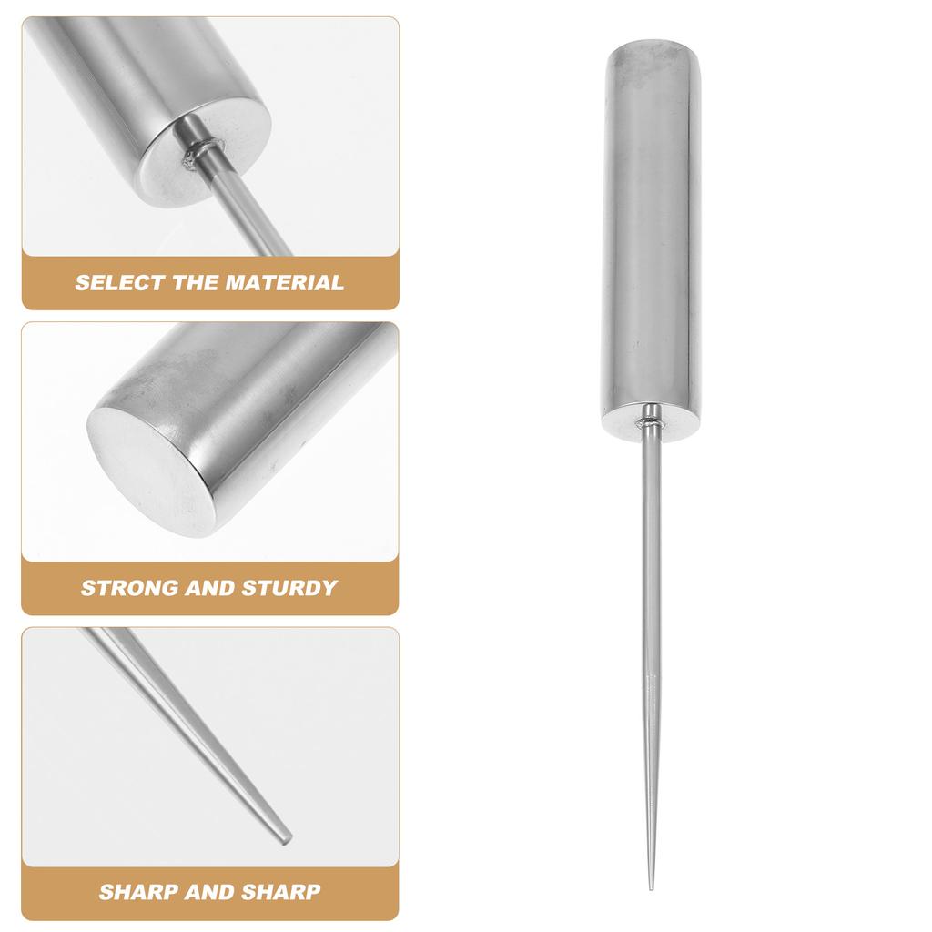 Eispickel-Rasierer-Maschine Edelstahl-Brecher-Werkzeug-Chipper Cocktail Portable Maker