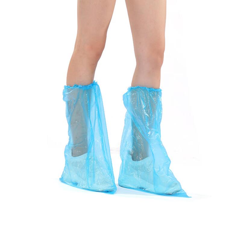 XINGGONG Disposable Waterproof High-Top Shoe Covers