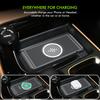 Soft Rubber Wireless Car Charger Charging Pad 15w Anti Slip Pad Holder Quick Charger Car Wireless Mobile Phone Charger Car Stor