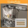 Plastic Suction Cup Trash Bag Holder With Foldable Design For Kitchen And Bathroom Storage