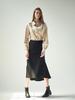 ACUD Mermaid Line Flared Skirt_L.Grey