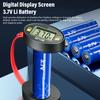 Digital Battery Tester High  Versatile Digital Battery Detector Magnetic Design Fast Detection for D C AA  1.2-4.8V 9V Batteries