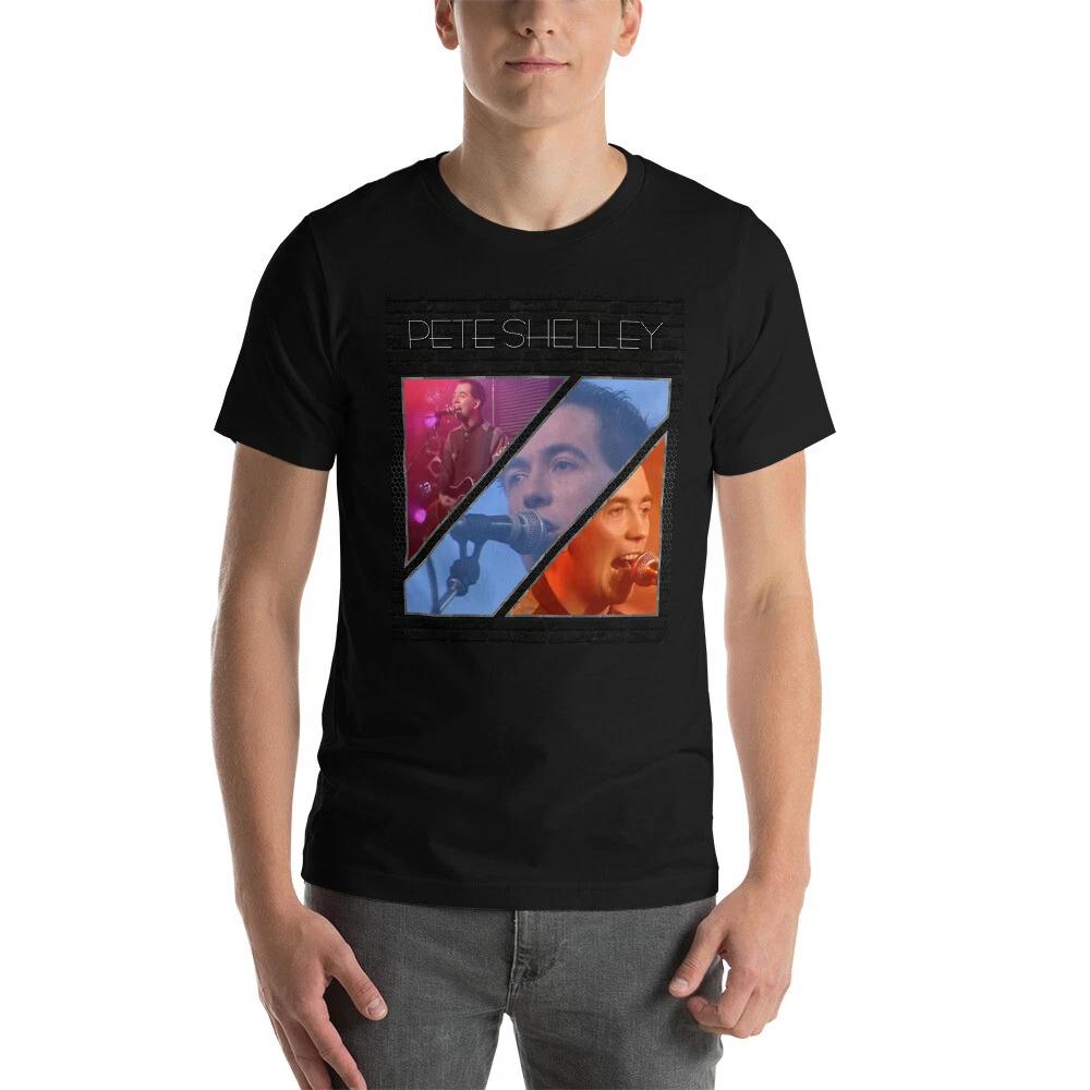 Pete Shelley T-Shirt Buzzcocks Indie Alternative Bands Unisex Tee Shirt L
