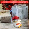 Christmas Decoration Gift Box, Elderly Figurine Desktop Ornament