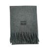 Autumn and winter Ankela red wool scarf women's new solid color thickened warm scarf high-end simple and versatile shawl