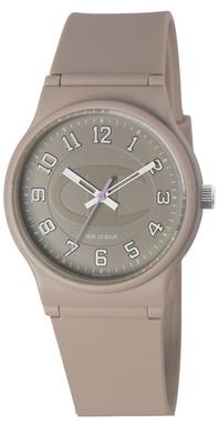 Citizen Q&Q VP49A-007VK Analog Champion Watch with Urethane Band, Water Resistant To 10 ATM, Greige for Men and Women