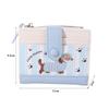 Zipper Cartoon Pu Wallet Dopamine Color Small Item Bag  Female/Girls