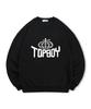 TOPBOY [Non-Fleece Or Fleece] Aeroglobe Printed Sweatshirt (Type A)