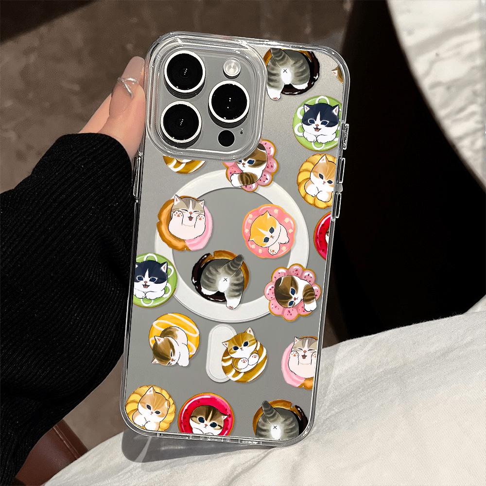 Magnetyczne etui na telefon dla iPhone 11 12 13 iPhone 13 14 15 Pro 15 16 Pro Max Samsung A15 A16 A25 A26 A55 A56 S25 S24 S22 S23 Ultra S25 Edge