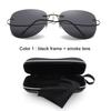 Polarized UV Protection Lightweight Comfortable Durable High Quality No Rim Low Light Visual Male Female Sun Glasses