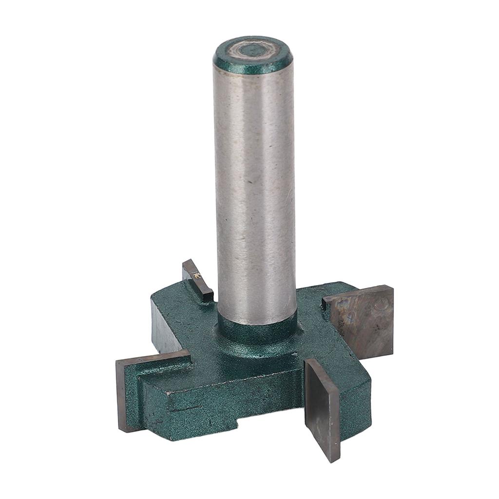 Freză CNC 4 Flute în formă de T pentru curățarea suprafeței placajului, freză de frezat pentru prelucarea lemnului, coadă 12 2