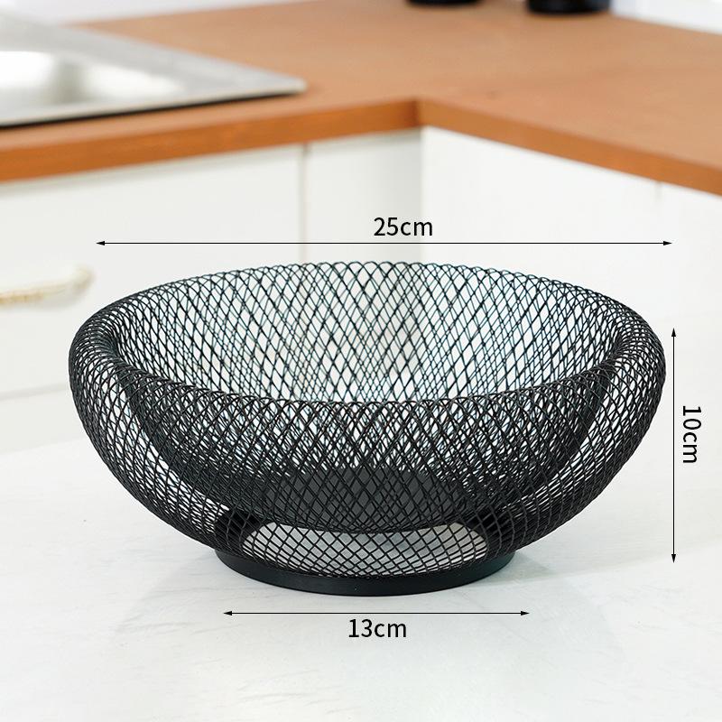 

Современная креативная железная корзина в скандинавском стиле для фруктов и закусок для кухни и гостиной