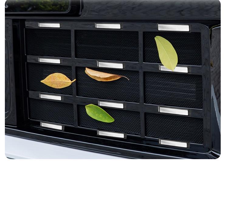 Ideal I6 Front Grille Water Tank Clip-On Protective Cover with Insect and Catkin Modification