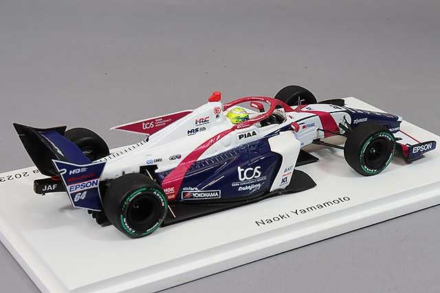 Spark TCS Nakajima SF23 2023 Super Formula Naoki Yamamoto 1/43 M-TEC HR-417E #64