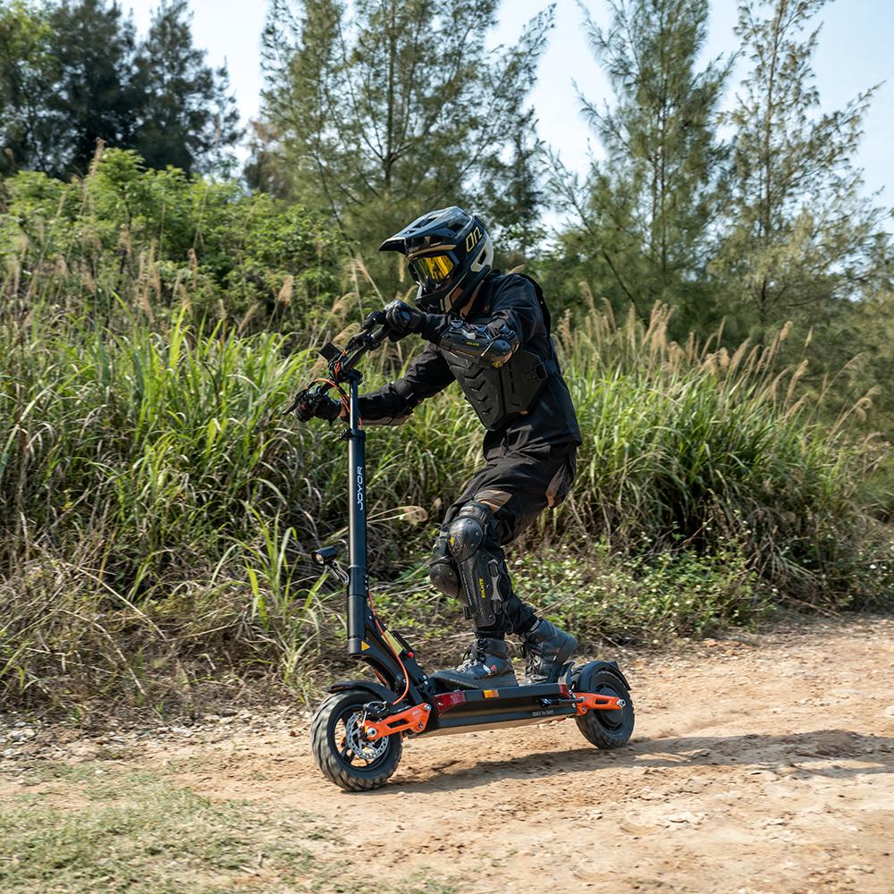 JOYOR T6 Adult Electric Scooter 600W Motor City Commuter Escooter 48V18AH Battery Foldable E-Scooter 10 Inch Off-Road Tire Max Speed 25km/h