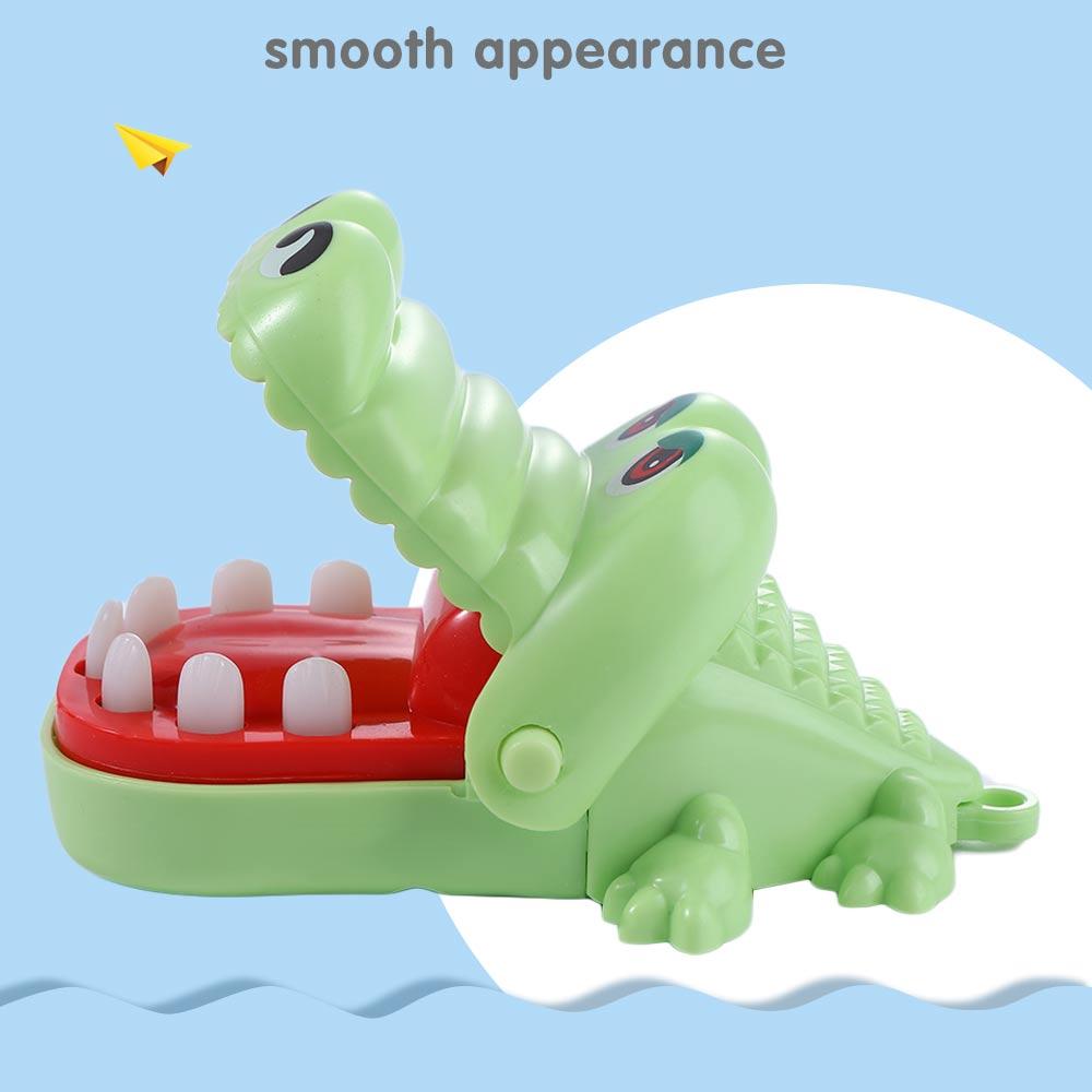Mini Novelty Toys With Keychain Dentist Gags Toy Bite Finger Game Crocodile Toys Crocodile Mouth