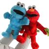 2piece Large Sesame Street Hand Plush Puppet Show Puppet Elmo Cartoon Soft Plush Dolls Birthday For Children Kids Gifts