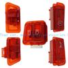 31BC 5pcs Motorcycle Switch Button with Headlight Turn and Horn Functions
