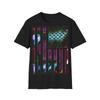 Black Flag Skull Crossbones Tropical Storm T-Shirt Patriotic Rebel USA Shirt Unisex T-Shirt