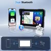 HD Waterproof Touchscreen Motorcycle CarPlay Monitor with Wireless CarPlay Android CarPlay GPS Android Bluetooth and Portable CarPlay Screen for