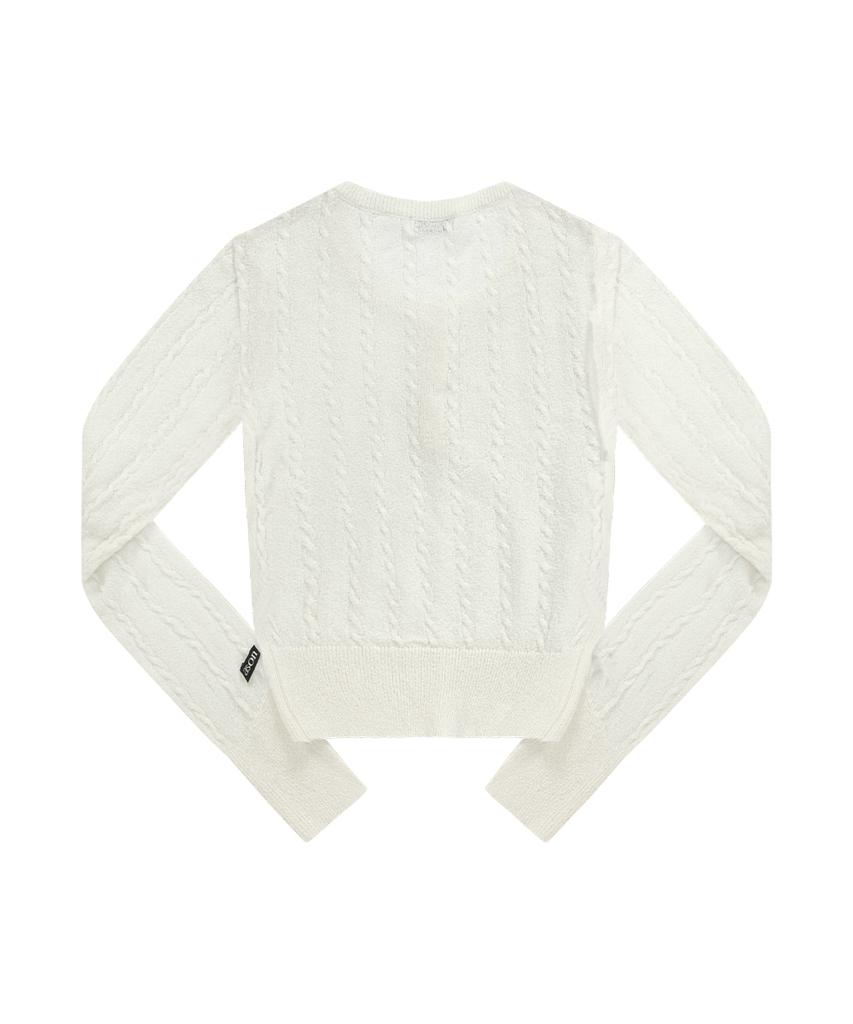 Aejeuon Misty Cable Knit / Ivory