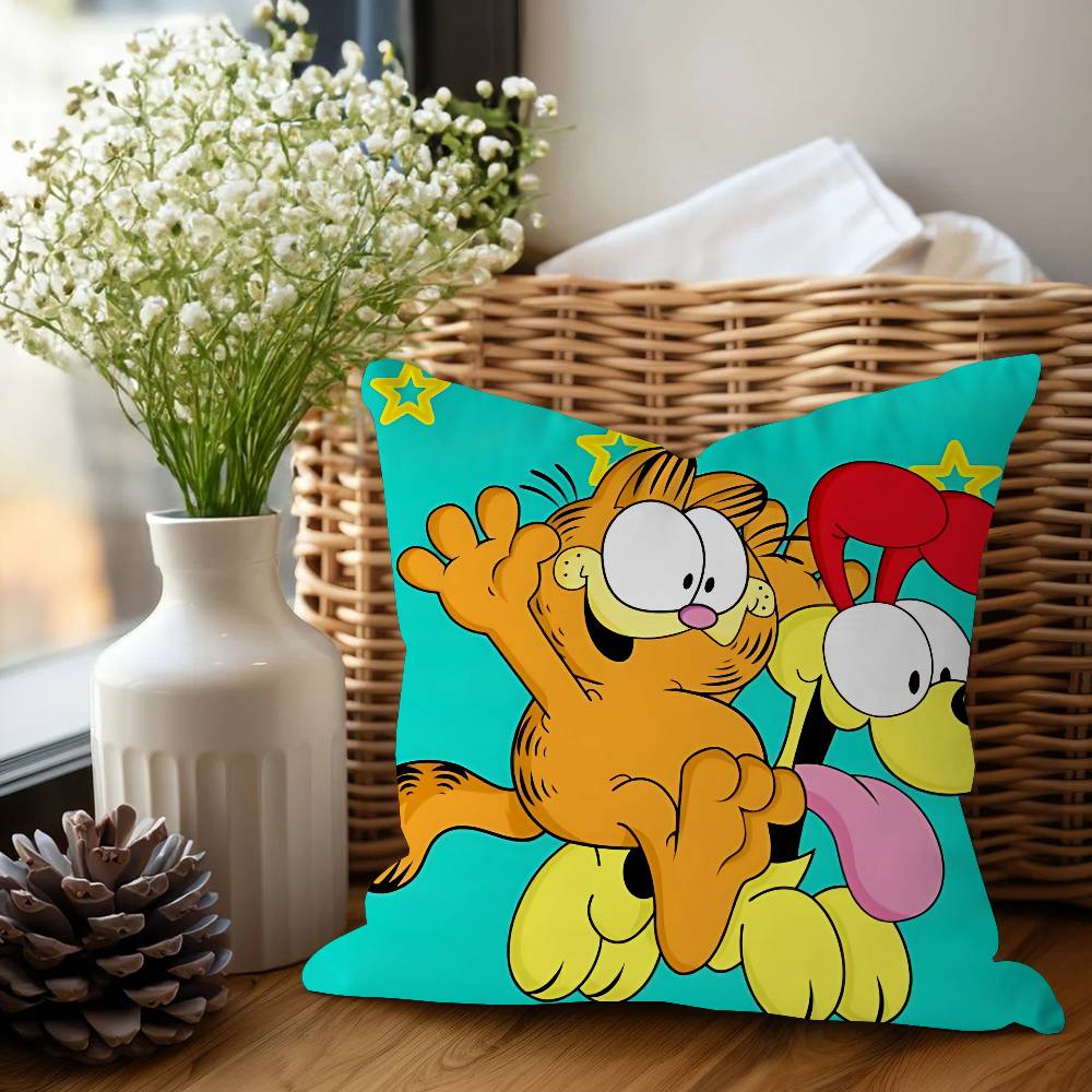 G-Garfield Pillow Gifts Home Office Furnishings Bedroom Sofa Car Cushion Cover Case 45x45cm
